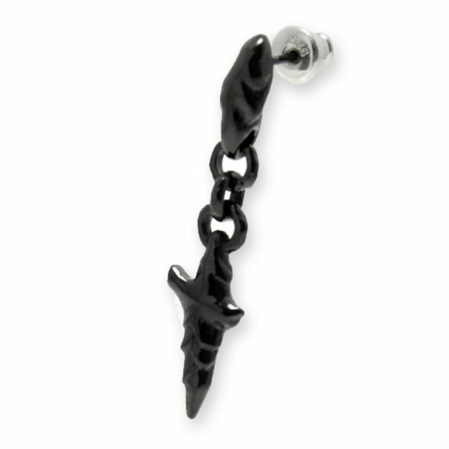 ブラッディマリー イグネース ピアス ブラック 狼煙 | ジュエリー  