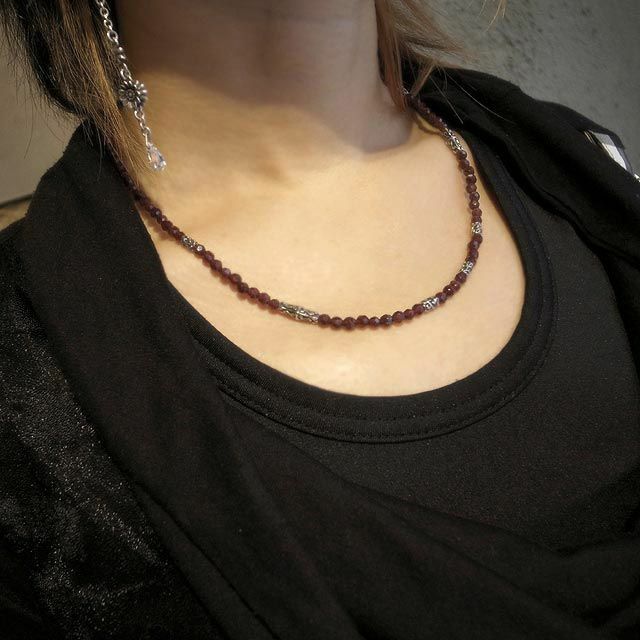 ブラッディマリー リリーフ ネックレス アメシスト 50cm | ジュエリーコネクション Jewelry Connection