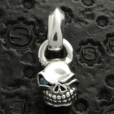 【人気SALE定番】♪送料無料★STARLINGEAR◆マイクロスカルペンダントトップ★Silver★Micro Skull Pendant top★Ryk Marverick★スターリンギア★袋付き♪ ペンダントトップ、チャーム