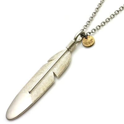 アンプジャパン Small Feather Necklace スモールフェザーネックレス