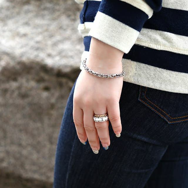 クロムハーツ ペーパー チェーン ブレスレット 7inch | ジュエリー