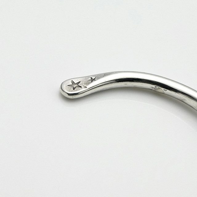 アンプジャパン amp japan Narrow Circle Silver Bangle