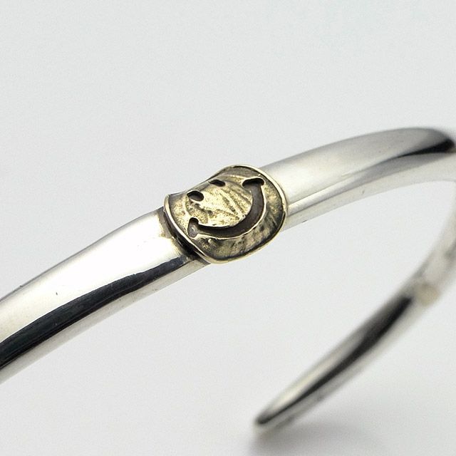 アンプジャパン amp japan Narrow Circle Silver Bangle