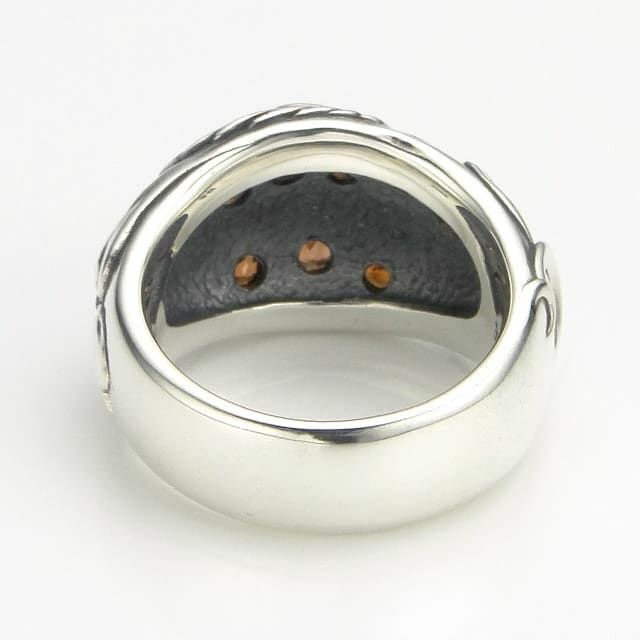 ブラッディマリー Lava 溶岩 リング SILVER シルバー 指輪 約15号 ブラッディマリー Lava 溶岩リング | ジュエリーコネクション Jewelry