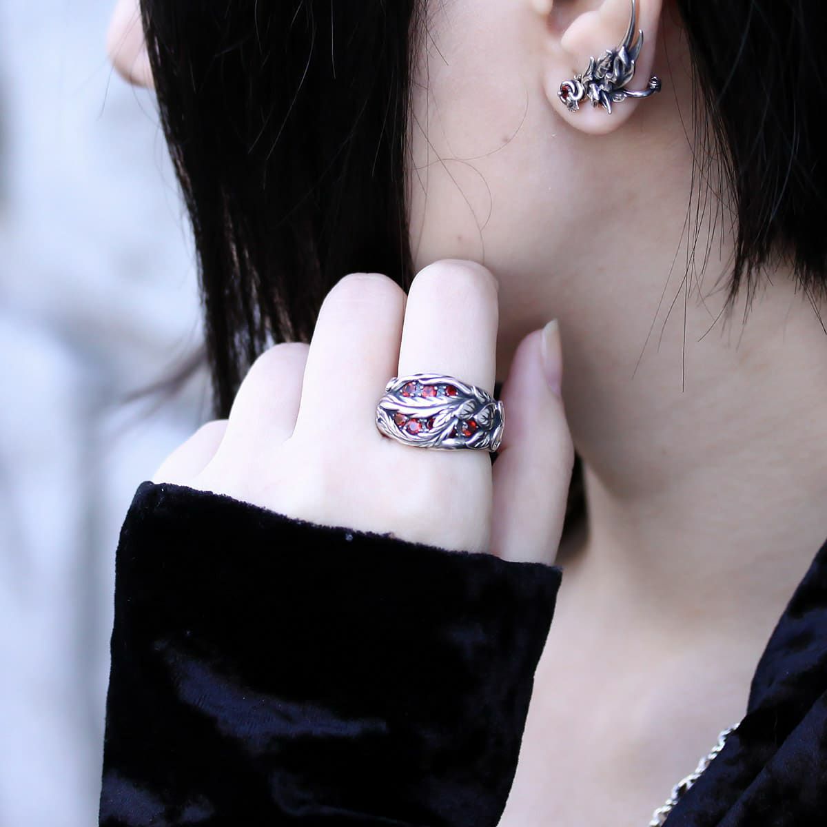 ブラッディマリー Lava 溶岩 リング | ジュエリーコネクション Jewelry 