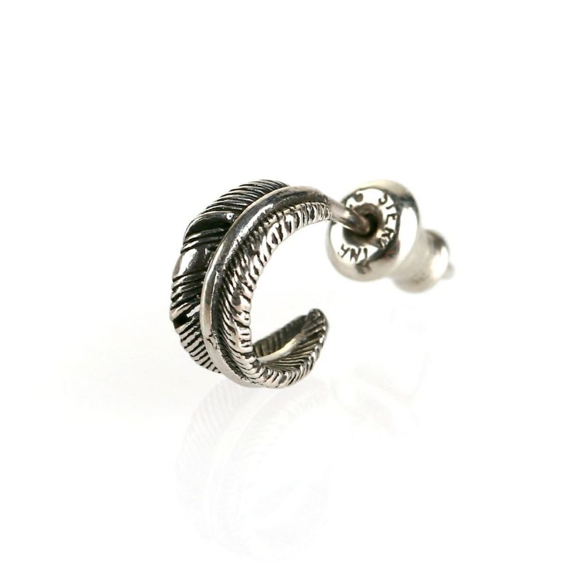 アンプジャパン amp japan Classic Feather Pierce -silver
