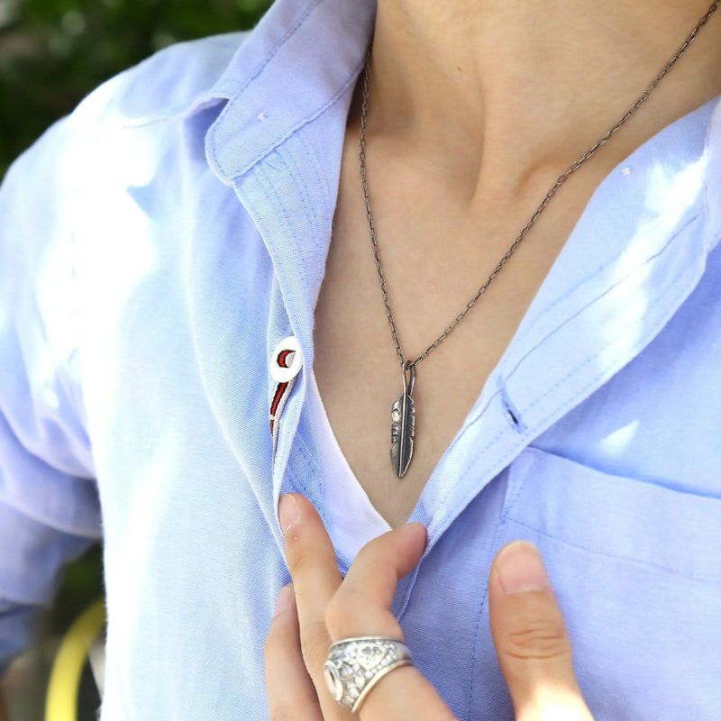 アンプジャパン amp japan Eternal Feather Necklace エターナル