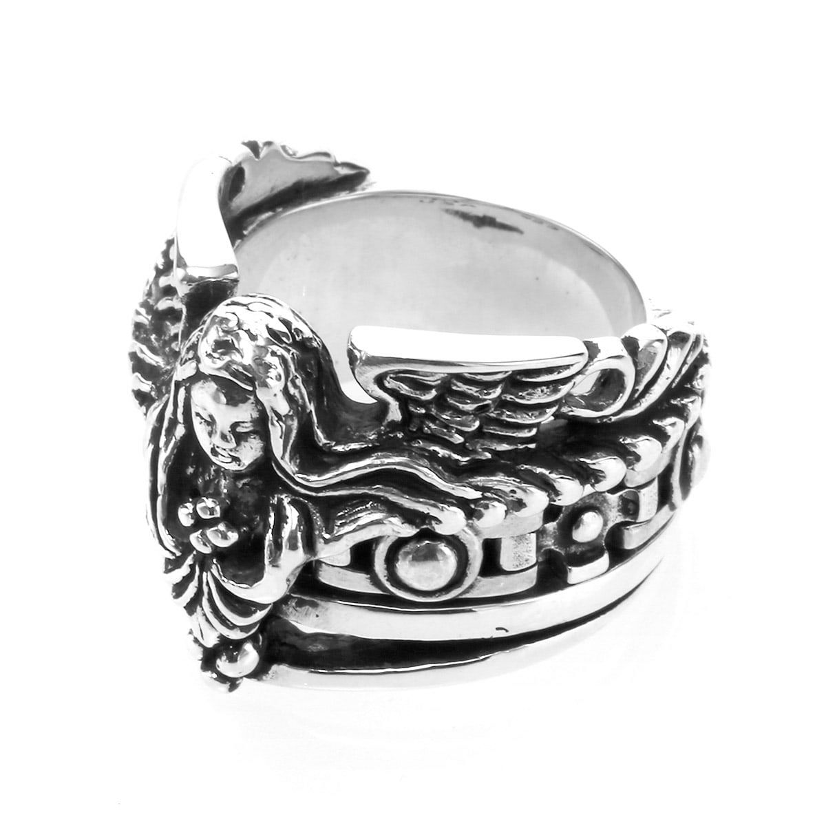 レザーズアンドトレジャーズ リボルビング リング L ガーディアン  