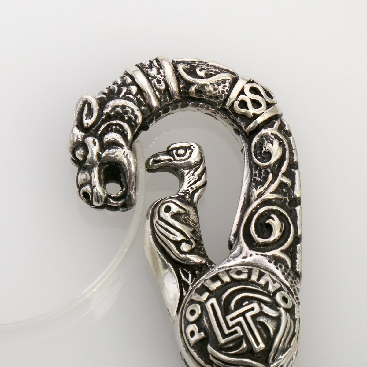 レザーズアンドトレジャーズ ケルティックタイガーウォレットチェーン  