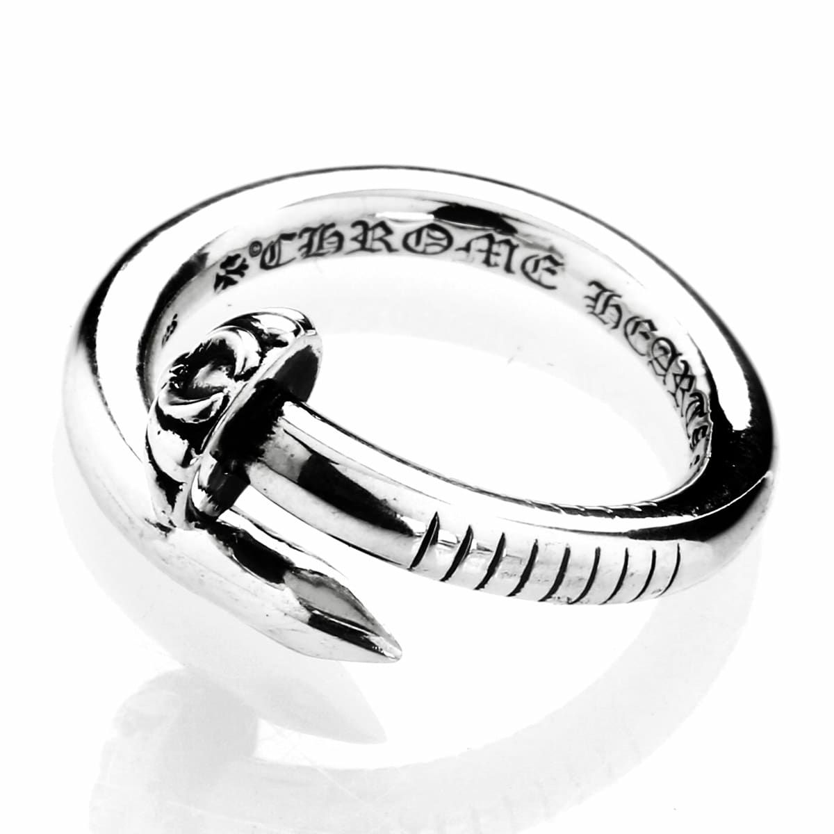 クロムハーツ ネイル リング w/ クロス ボール | ジュエリー  