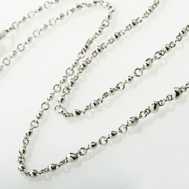 ブラッディマリー　レインドロップチェーン　50cm ブラッディマリー レインドロップ ネックレス 雨粒 50cm | ジュエリー