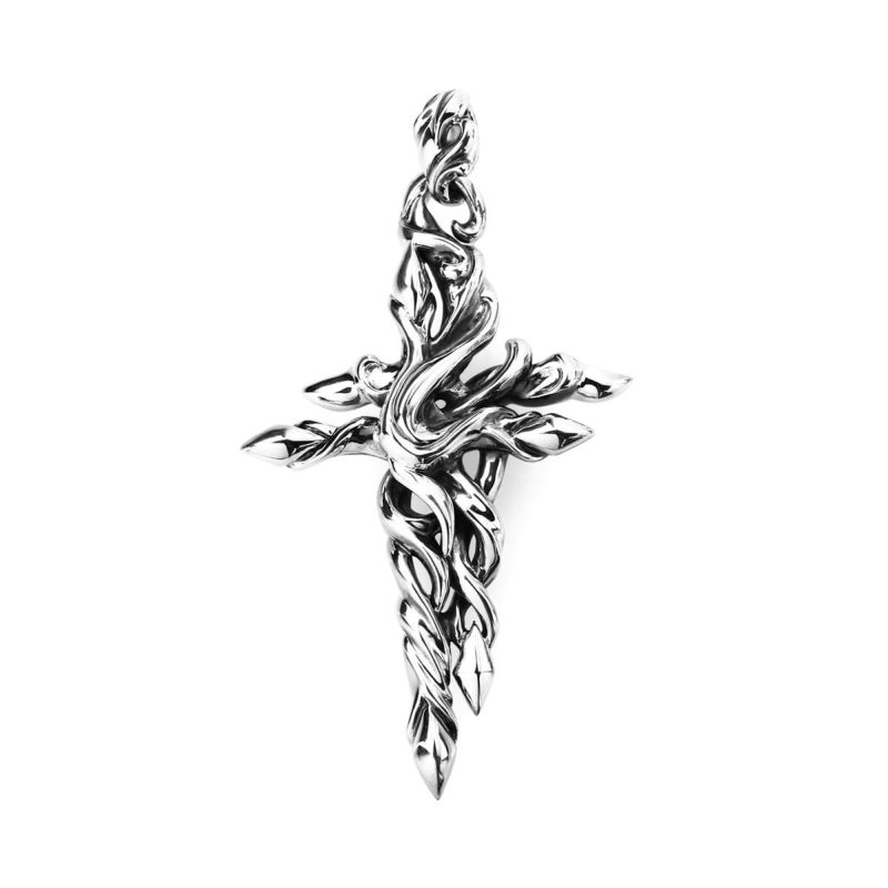 ジゴロウ クレストパスペンダント w/クリプトレザー | ジュエリー