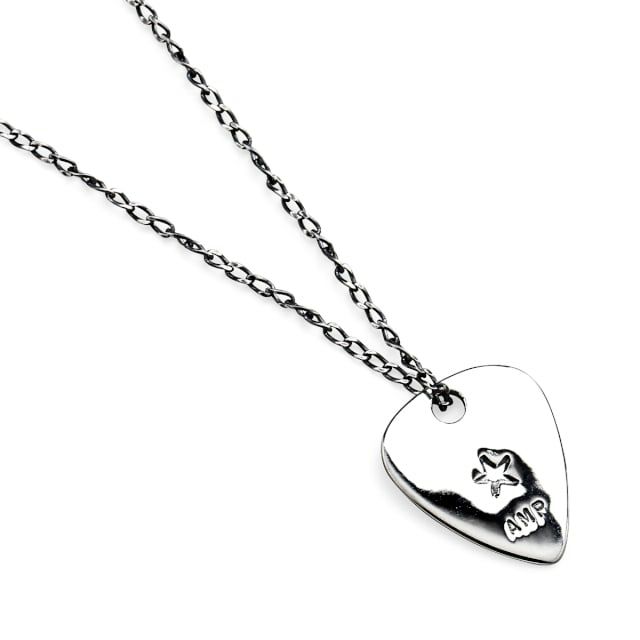 PICKネックレス STAINLESS ギターピック ネックレス シルバー ペンダント guitar