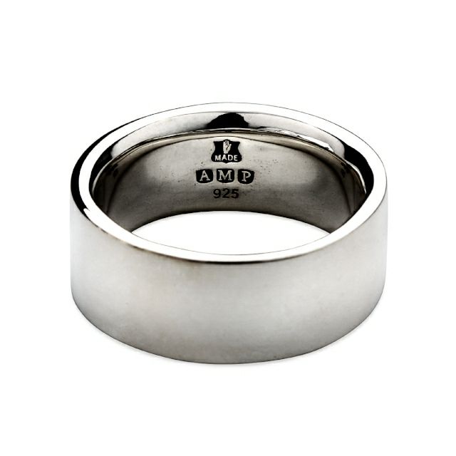 アンプジャパン amp japan スマイル フラット リング　17号 アンプジャパン amp japan Flat Silver Smile RG スマイル
