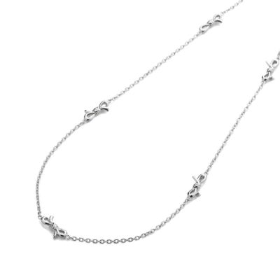 コンロン Necklace : Musubi w/rhodium coating 38.5cm | ジュエリー