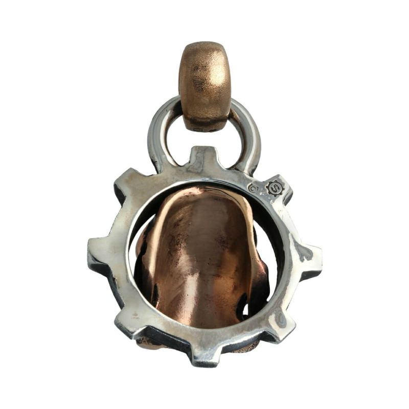 スターリンギア SOBフレイムSギアロゴギアフェイスペンダントコパー