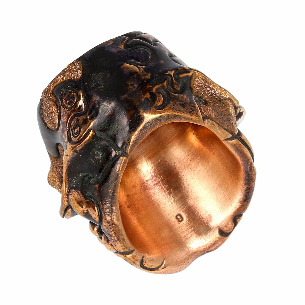 パンチャーパズルスリックスターリング 1ポイントコパー / ハンドテクスチャー スターリンギア 01 パンチャーパズルスリックスターリング w/コパー/1