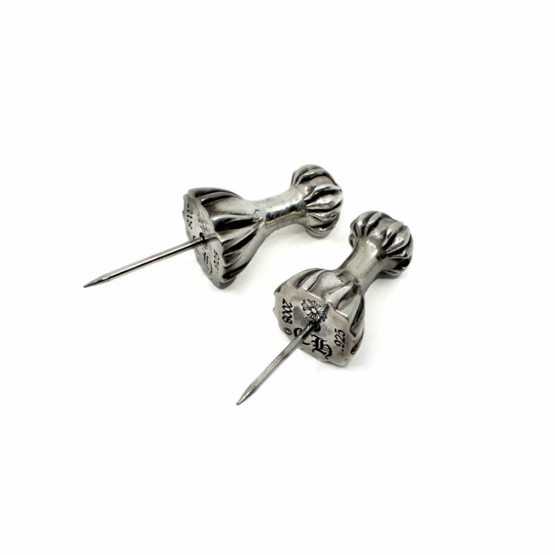 CHROME HEARTS クロムハーツ PUSH PIN クロスボールプッシュピン2個セットCHクロス コルク 画鋲 シルバー62センチ縦幅