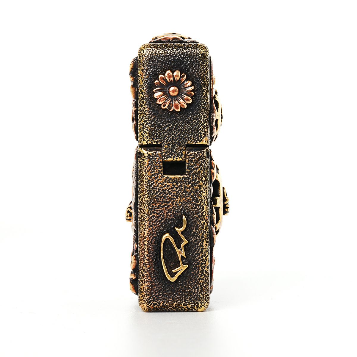 スターリンギア ワンオフカスタムブロンズニュージッポw/シルバー  