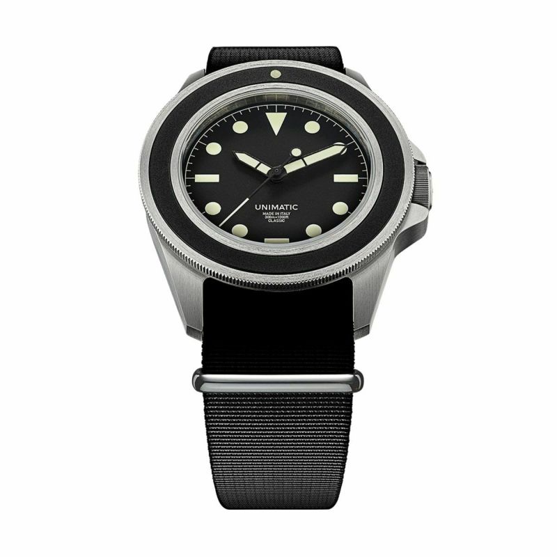 ウニマティック Unimatic Modello Due U2-B - 腕時計(アナログ)