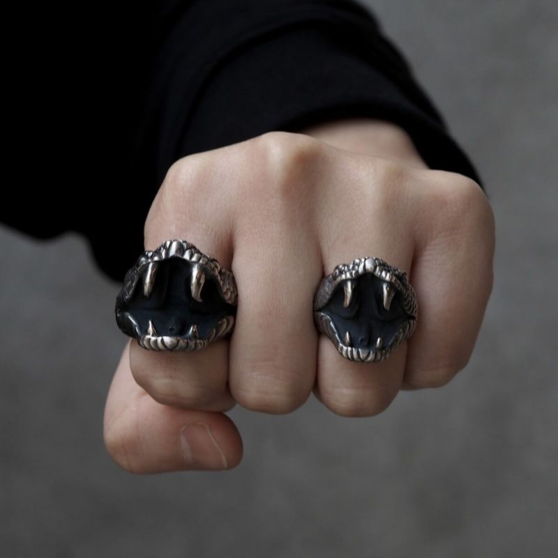 madcult　リング　19号 マッドカルト マーダースネークリング ラージ | ジュエリー