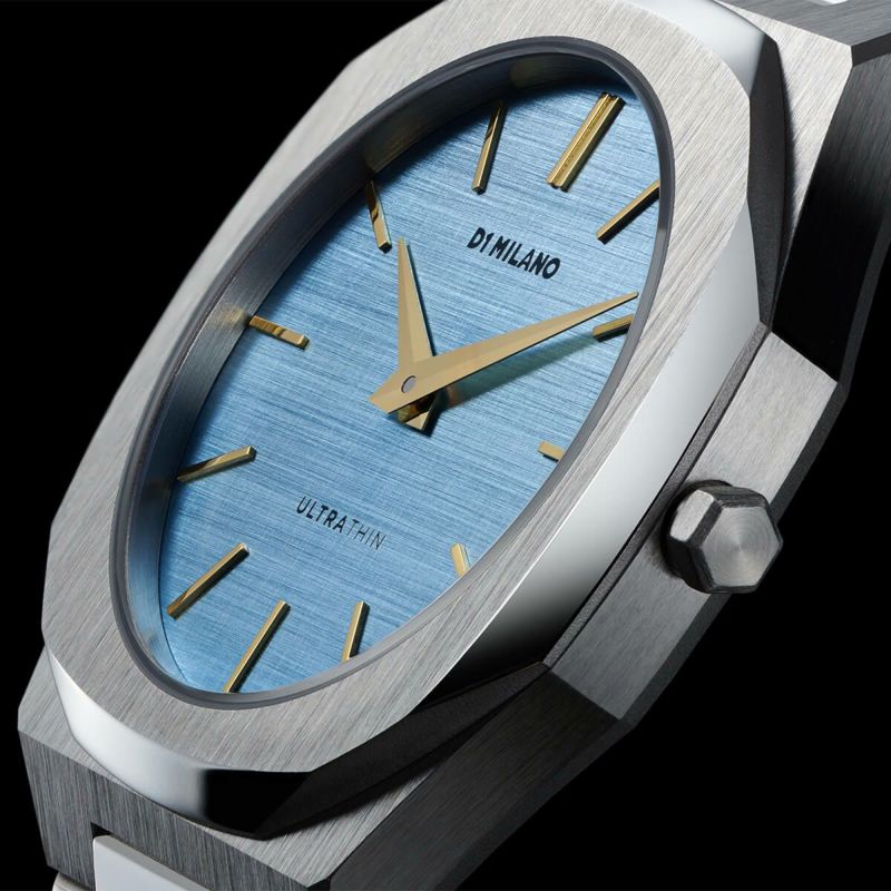 D1 MILANO / ディーワンミラノウルトラ シン ブレスレット D1 Milano ウルトラシン ブレスレット 38mm | ブルー | FARFETCH JP