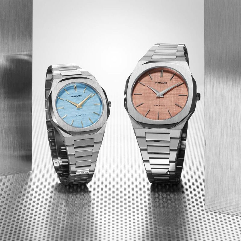 D1 MILANO / ディーワンミラノウルトラ シン ブレスレット D1 Milano ウルトラシン ブレスレット 38mm | ブルー | FARFETCH JP