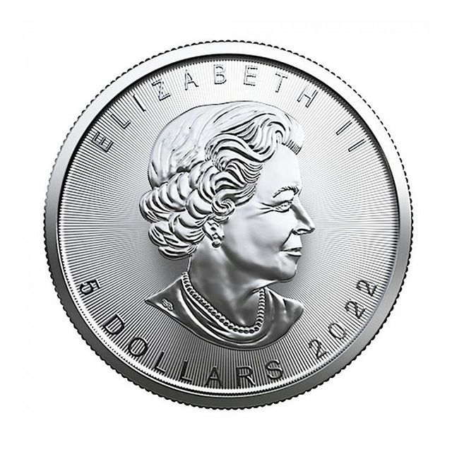 本日でまとめ売り終了】2022 1オンス カナダ メイプル銀貨 10枚
