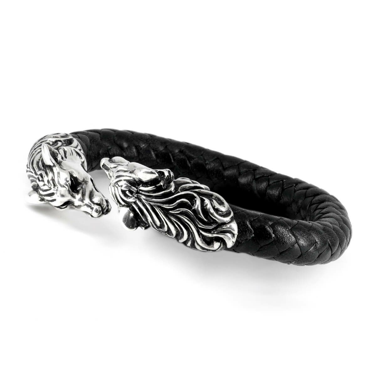 レザーズアンドトレジャーズ ウルフレザーバングル | ジュエリー  