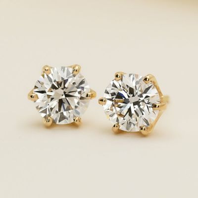 0.5ct （IGI鑑定書付） ラボグロウンダイヤモンド K18ゴールド ピアス（両耳用） | ジュエリーコネクション Jewelry  Connection