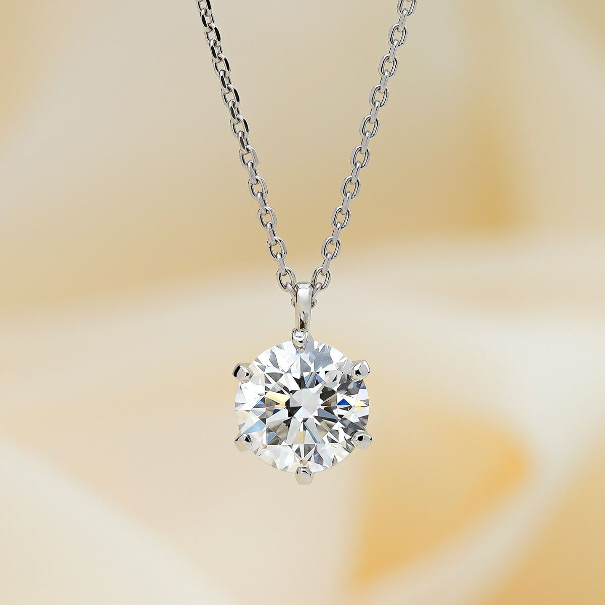 2.0ct （IGI鑑定書付） ラボグロウンダイヤモンド プラチナ 一粒 