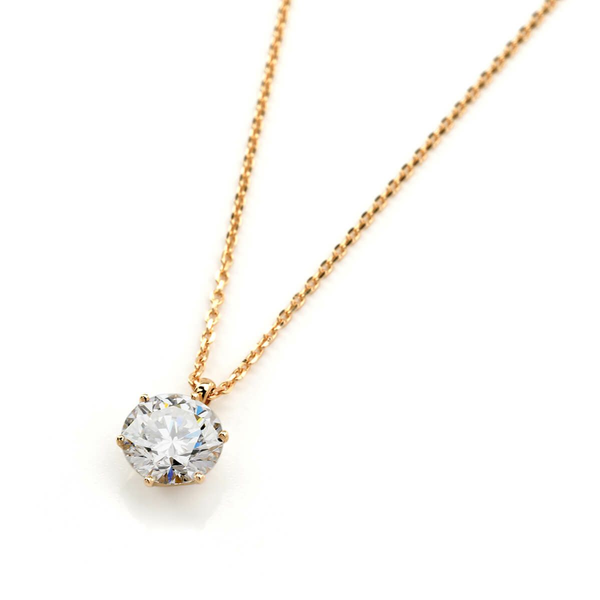 1.0ct（IGI鑑定書付）ラボグロウンダイヤモンド K18ゴールド 一粒 