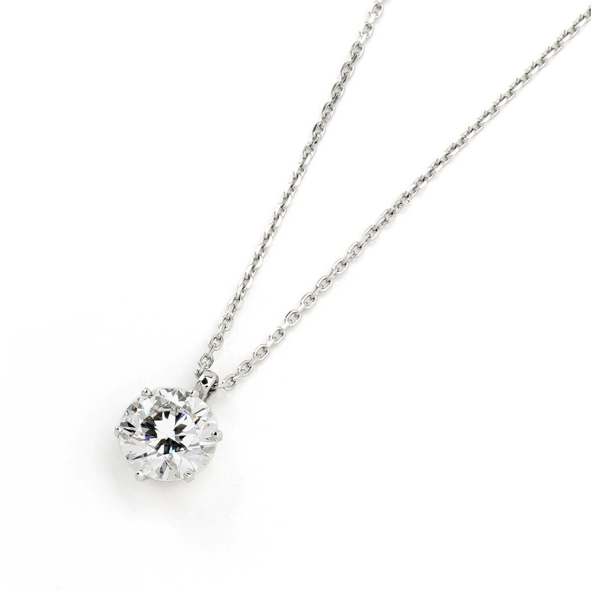 1.0ct （IGI鑑定書付） ラボグロウンダイヤモンド プラチナ 一粒  