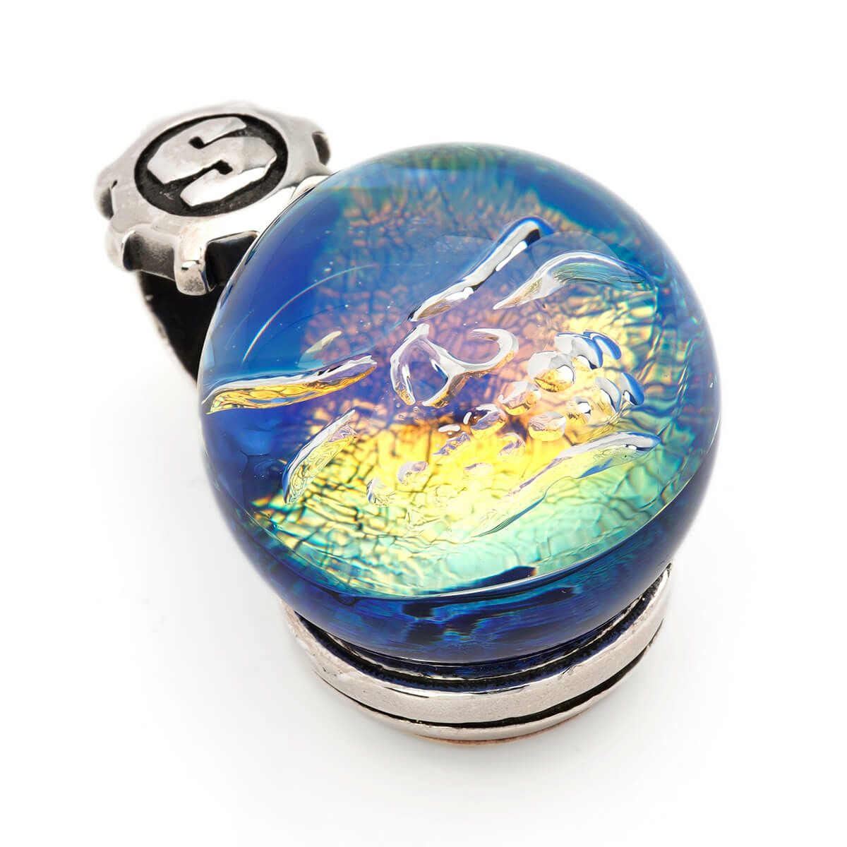 スターリンギア 01 ニュースカルマーブルペンダント w/スカル