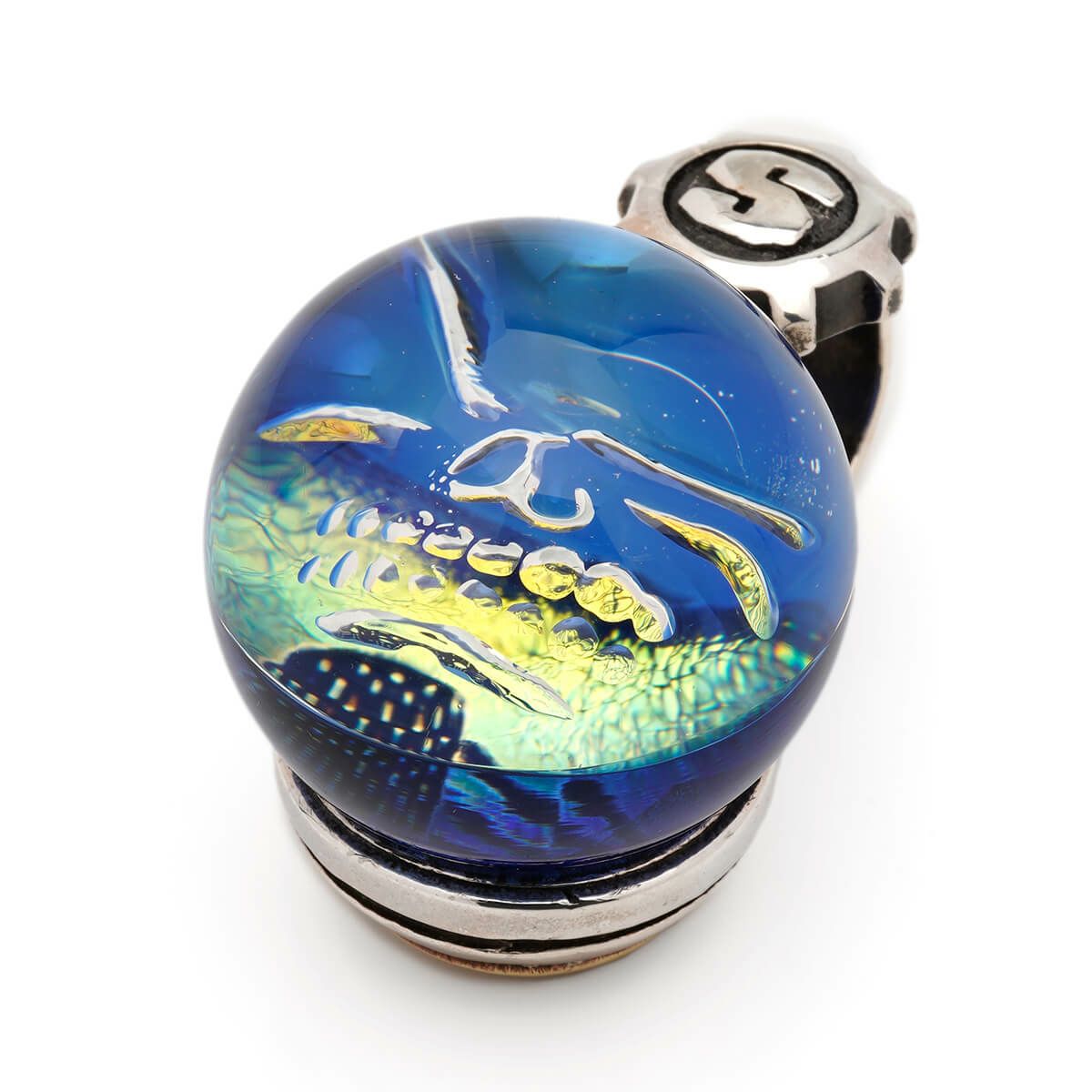 スターリンギア 01 ニュースカルマーブルペンダント w/スカル