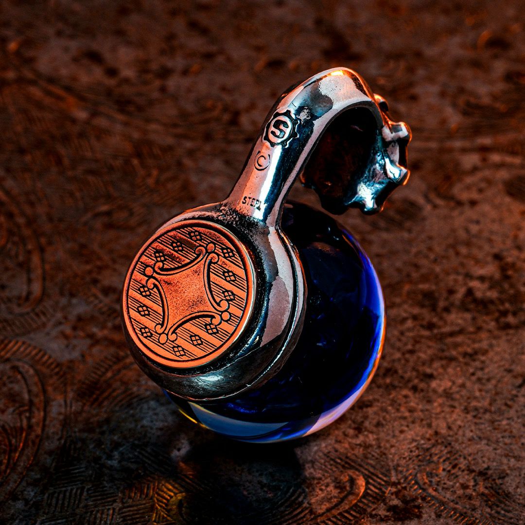 スターリンギア 01 ニュースカルマーブルペンダント w/スカル