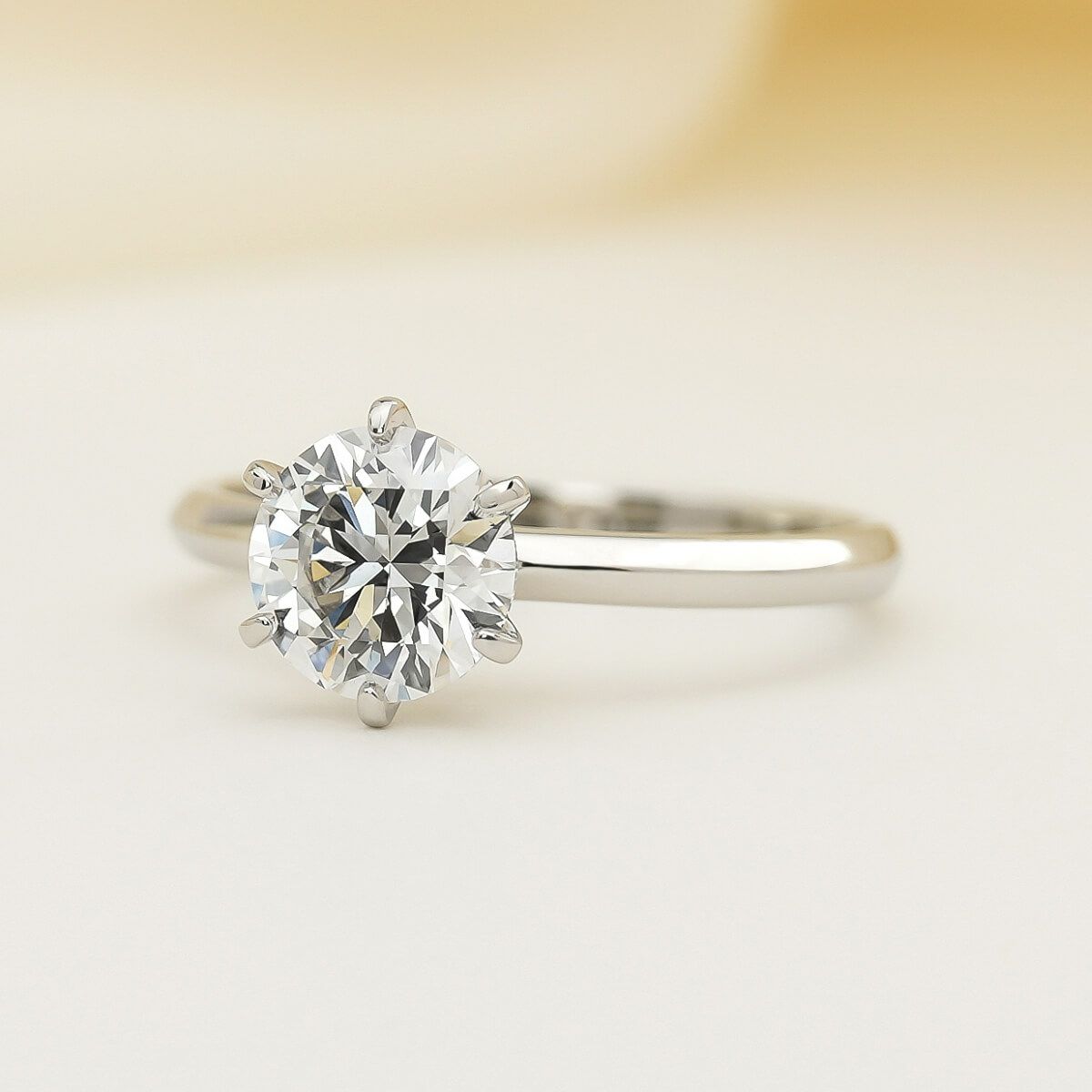 1.0ct（IGI鑑定書付）ラボグロウンダイヤモンド プラチナ リング 