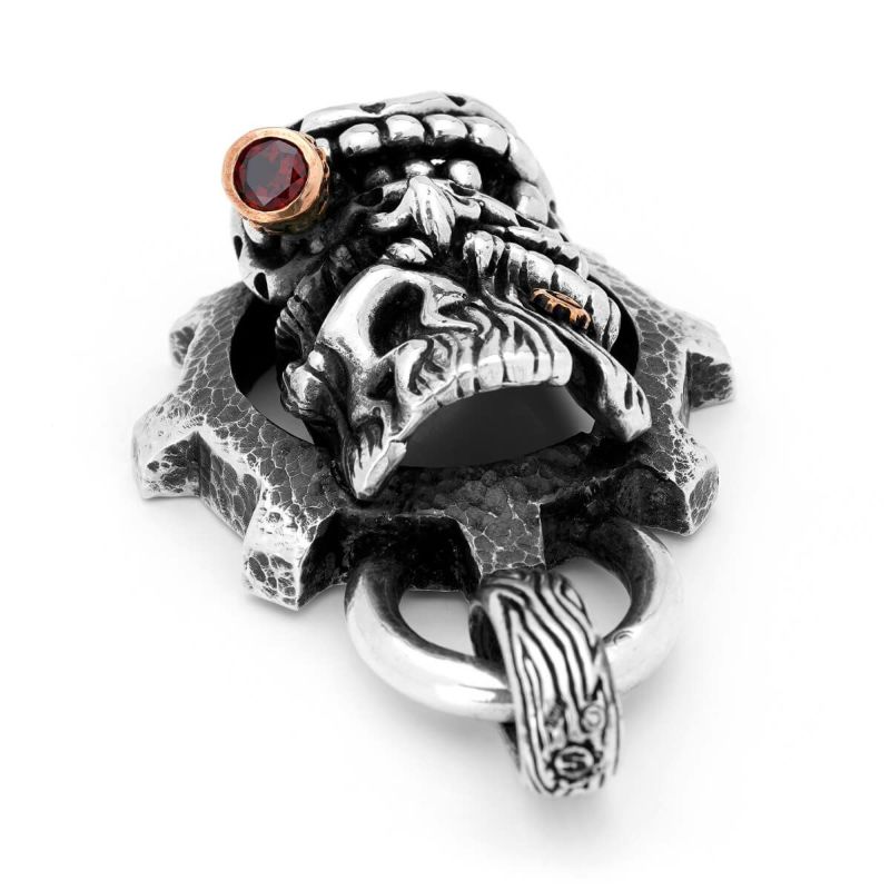 スターリンギア パンチャーニューサッグフェイスギアペンダント w