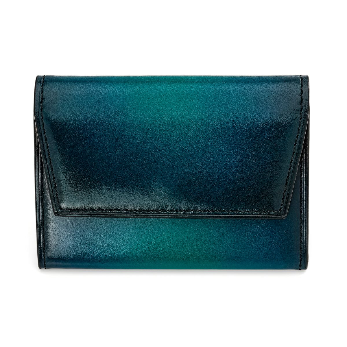 ユハク 財布 ミニウォレット ターコイズブルー | ジュエリー