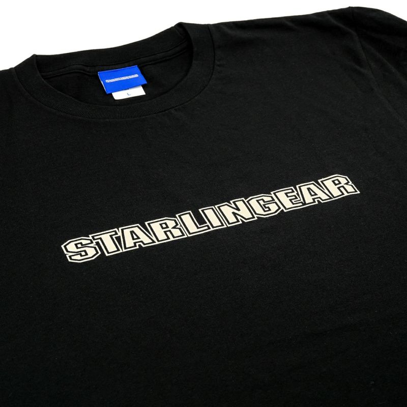 GOLDEN  StarコレクションTシャツフロントグリッタースター 7STARS DESIGN x BLOCKHEAD MOTORS 3周年Tシャツ／ネイビー |