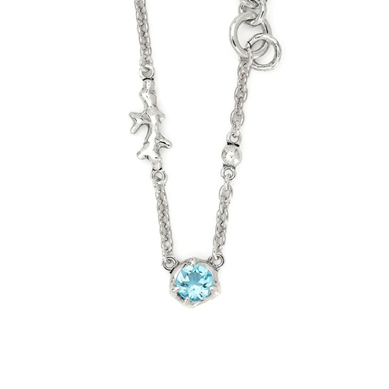ブラッディマリー ダイヤ入り SILVER シルバー ネックレス Bloody Mary ブラッディマリー クロス ネックレス シルバー