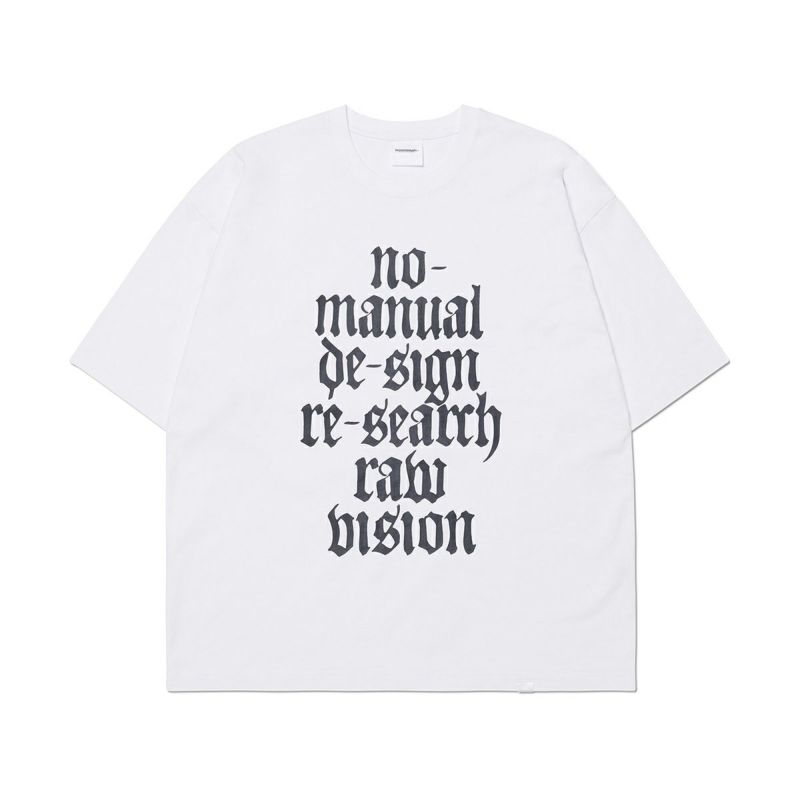 ノーマニュアル ロウ ビジョン Tシャツ - ホワイト | ジュエリー