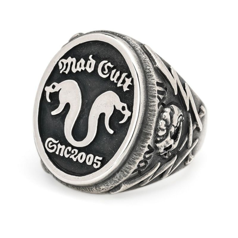 入手困難　製造中止　髑髏名誉指輪　新入荷 マッドカルト XXth エビデンスリング | ジュエリーコネクション