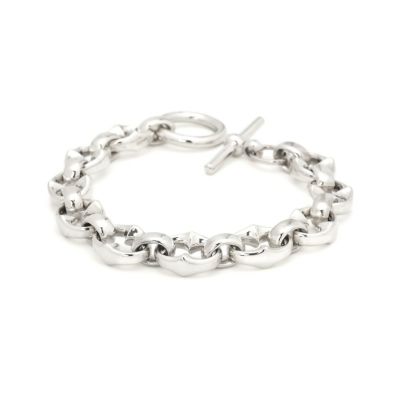 オーバルブレスレット2 / シルバー