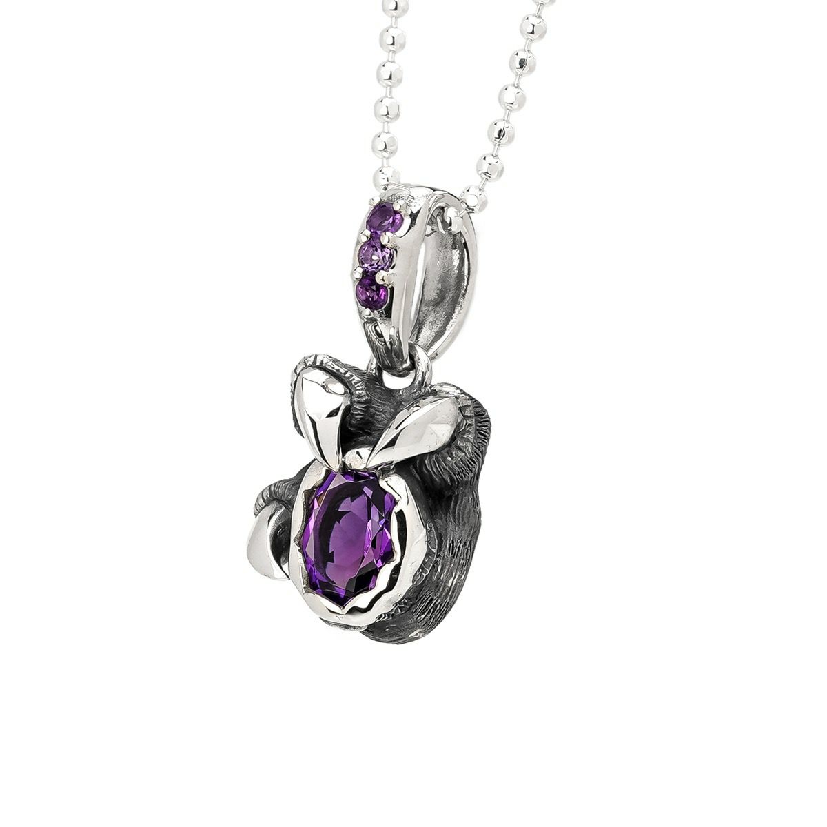 ブラッディマリー 白虎ペンダント w/アメシスト | ジュエリー