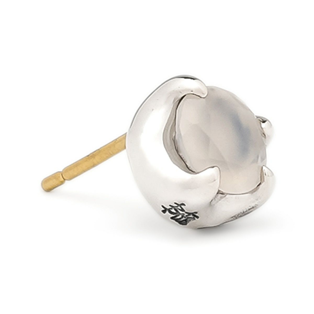 ブラッディマリー Nut ナットピアス -木の実- w/ムーンストーン